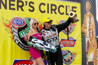 John Force in the Winners Circle